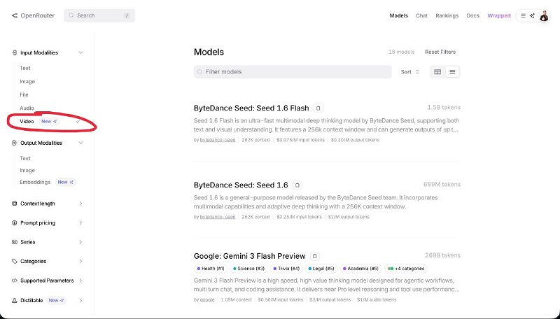 На Openrouter добавили видеомодели

Я уже понял,что вам всем до этого глубоко с колокльни.

Что ну н