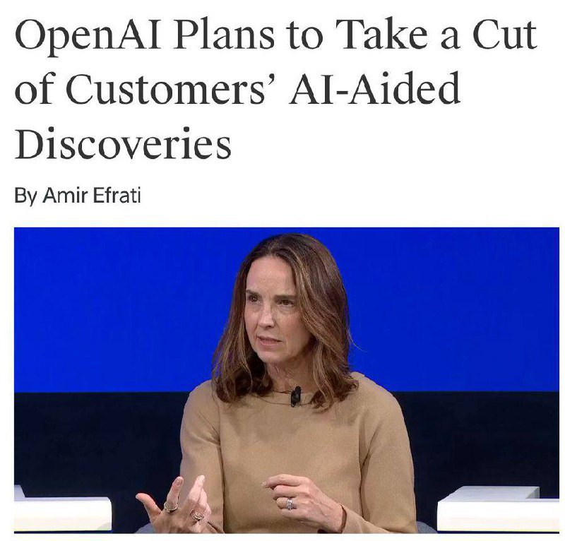 OpenAI намерена получать процент с доходов компаний, создавших свои продукты с помощью ChatGPT

Об э