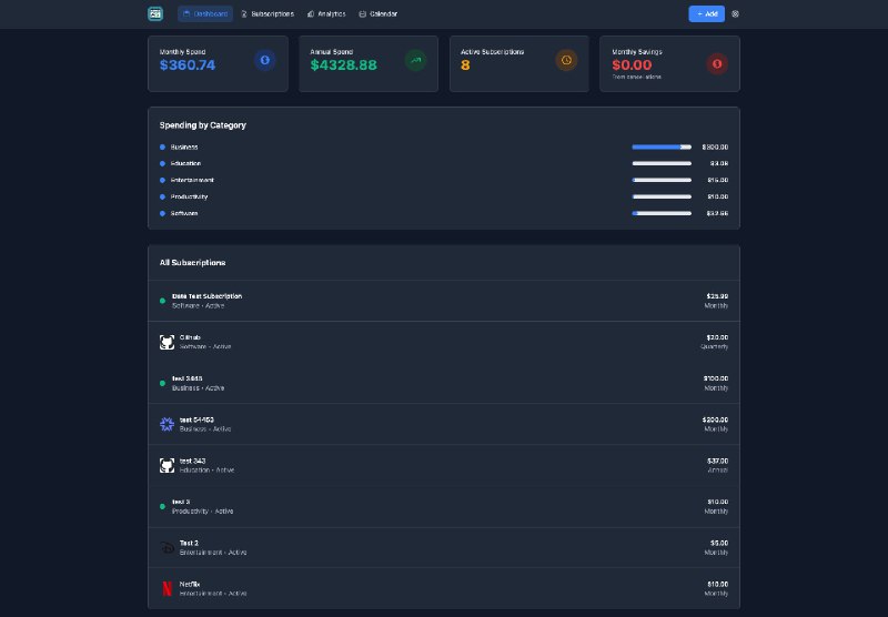 Контролируем ВСЕ свои платные подписки и не тратим деньги зря нашли БЕСПЛАТНЫЙ сервис SubTrackr, ко