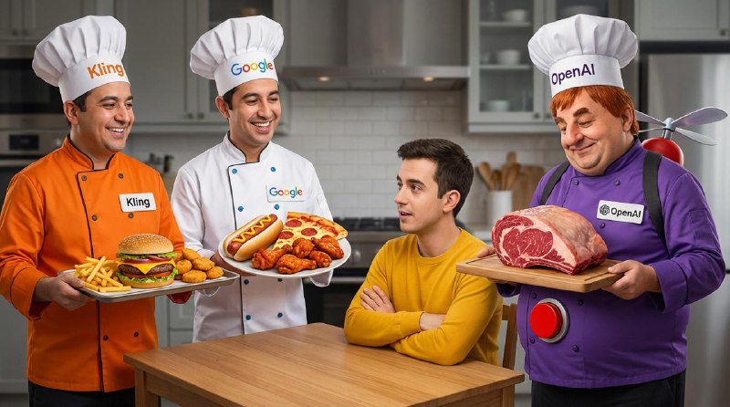 Для большинства задач при работе с AI-видео достаточно инструментов от трёх вендоров:

1. Google с V