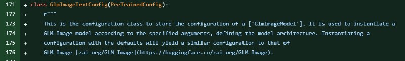Замечен GLM-Image

В пул-реквестах библиотеки Transformers нашли код для поддержки новой модели GLM-