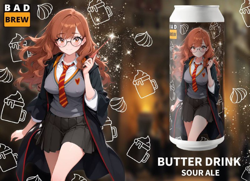 Сливочное пиво из Гарри Поттера появилось в России  его сварили ребята из Bad Brewery. Это сауэр эль