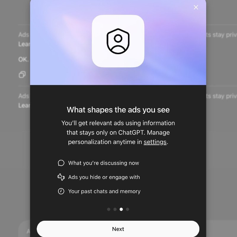 ChatGPT: реклама в истории чатов и отключение GPT-4o

OpenAI анонсировала два радикальных изменения