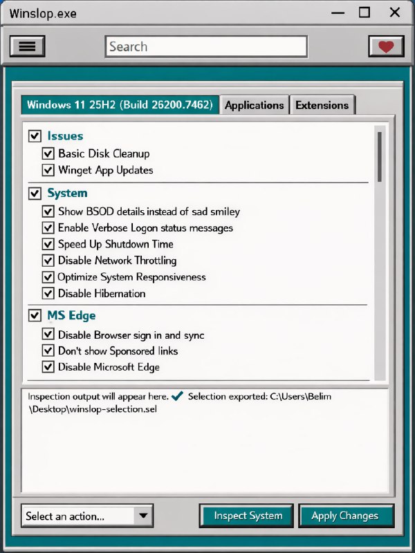 Сносим ВЕСЬ шлак из Windows 11 за пару кликов  откопали тулзу Winslop, которая превращает многострад