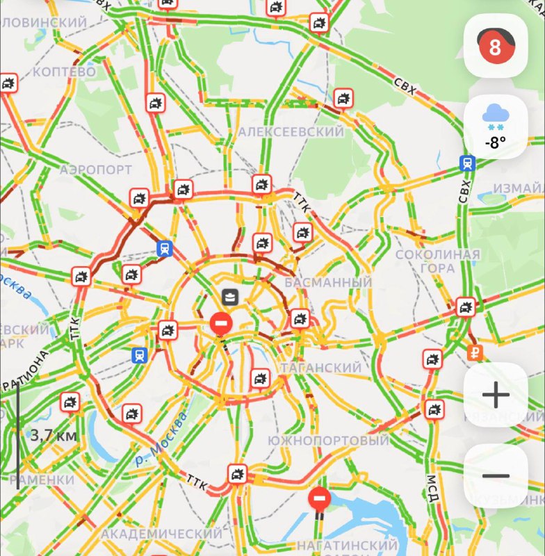 Москву ЗАСЫПЛЕТ снегом полностью  на столицу обрушился мощный циклон Валли. Только сегодня выпадет д