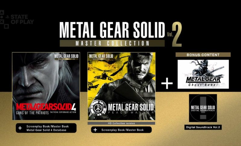 Metal Gear Solid 4 ВПЕРВЫЕ выйдет на PS5 игра войдет в сборник MGS Master Collection 2. В пак также
