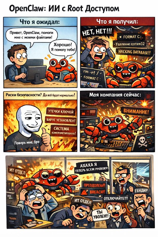 О да!!! Еще больше OpenClaw вам в ленту!!!