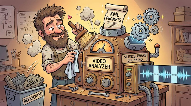 Каждый раз, когда я в очередной раз использую свой Video Analyzer, добавляю туда что-то новое. 

Кра