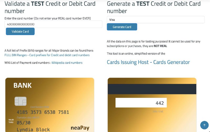 Забираем безлимитный и бесплатный доступ ко ВСЕМ сервисам  нашли генератор данных банковских карт, к