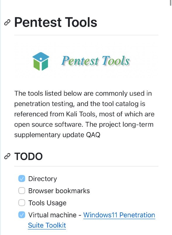Сразу ВЕСЬ пентестинг в одном месте  на Гитхабе нашли самый полный лист инструментов пентестера.

Вн