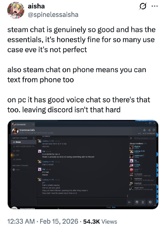 Steam УНИЧТОЖИЛ Discord  оказалось, что у Габена есть ВСЁ для общения геймеров. Юзеры массово бегут