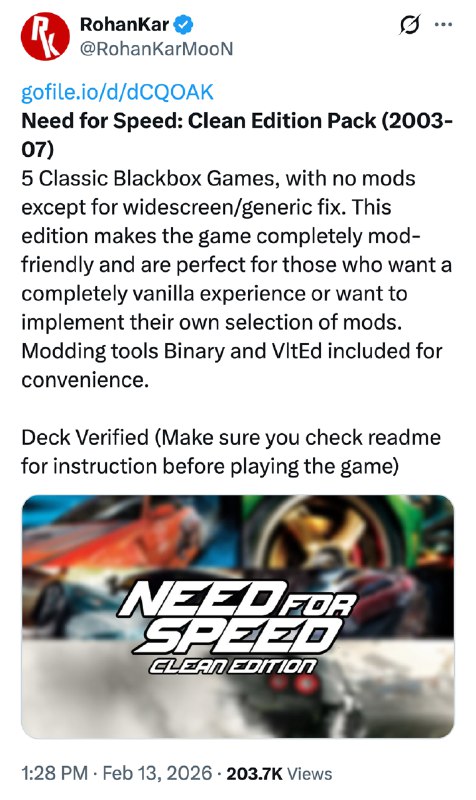 ВСЕ классические Need for Speed вернули к жизни  умелец собрал целый сборник из пяти ремастеров куль