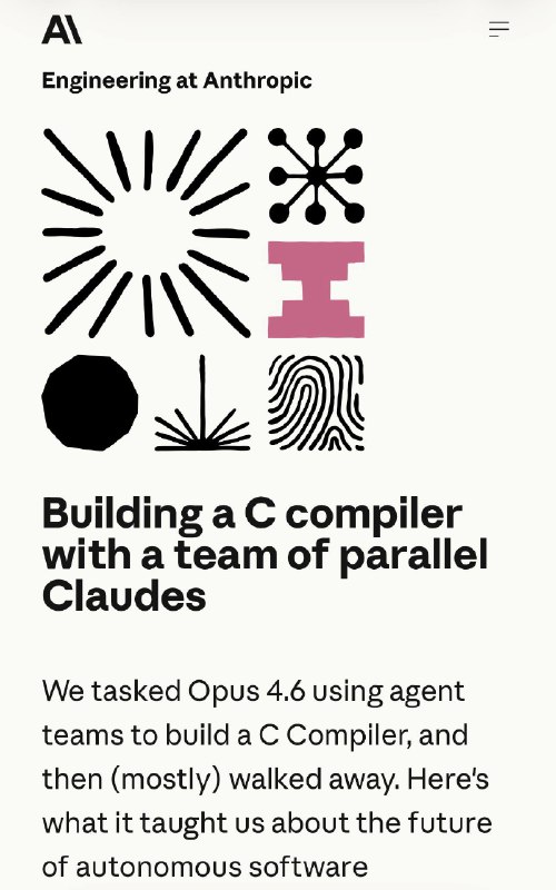 16 агентов Claude за 2 недели и $20k собрали C-компилятор на Rust
В Anthropic решили испытать Claud