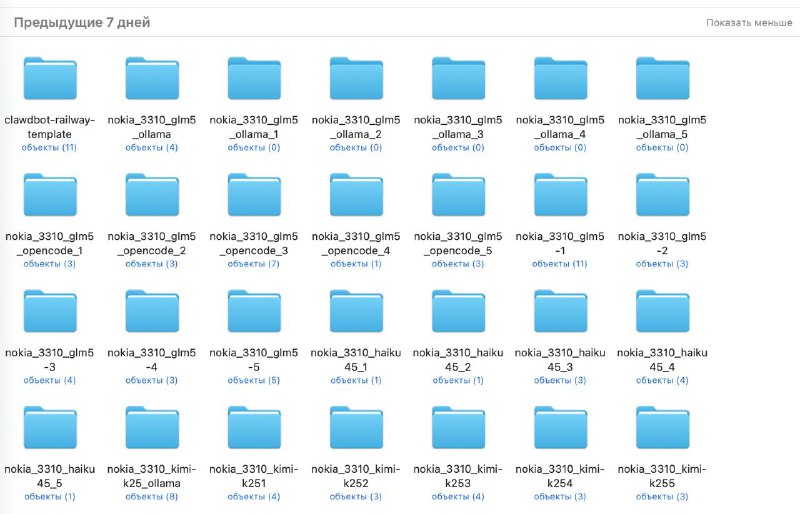 На что стала похожа моя папка проекты после всех этих тестов