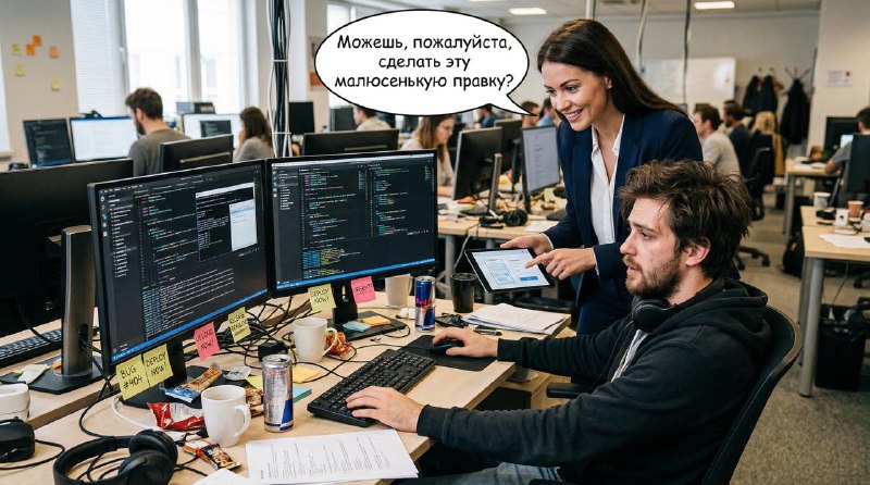 С чего начать внедрение AI-Coding в компании

Стандартная рабочая неделя в команде разработчиков. Вс