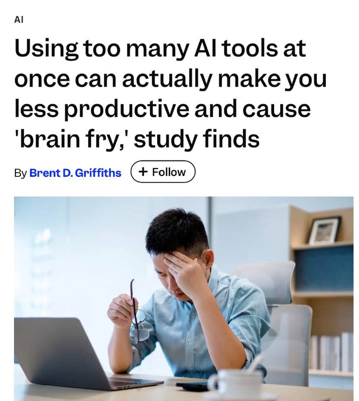 Нейронки  путь в ДЕПРЕССИЮ, доказали ученые. ИИ буквально давит вашу продуктивность, тормозит развит