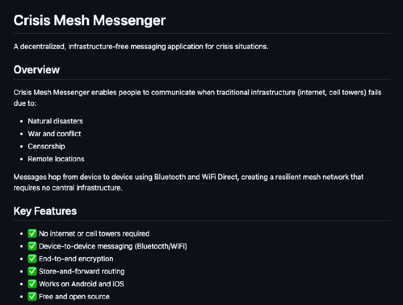 Общаемся с близкими БЕЗ ИНТЕРНЕТА  нашли мощный mesh-мессенджер, который работает БЕЗ сети и помогае