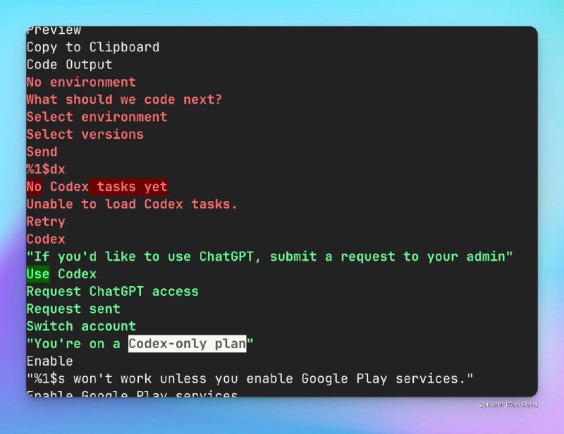 В ChatGPT нашли намёк на отдельную подписку для Codex

В веб-версии и Android-приложении ChatGPT поя