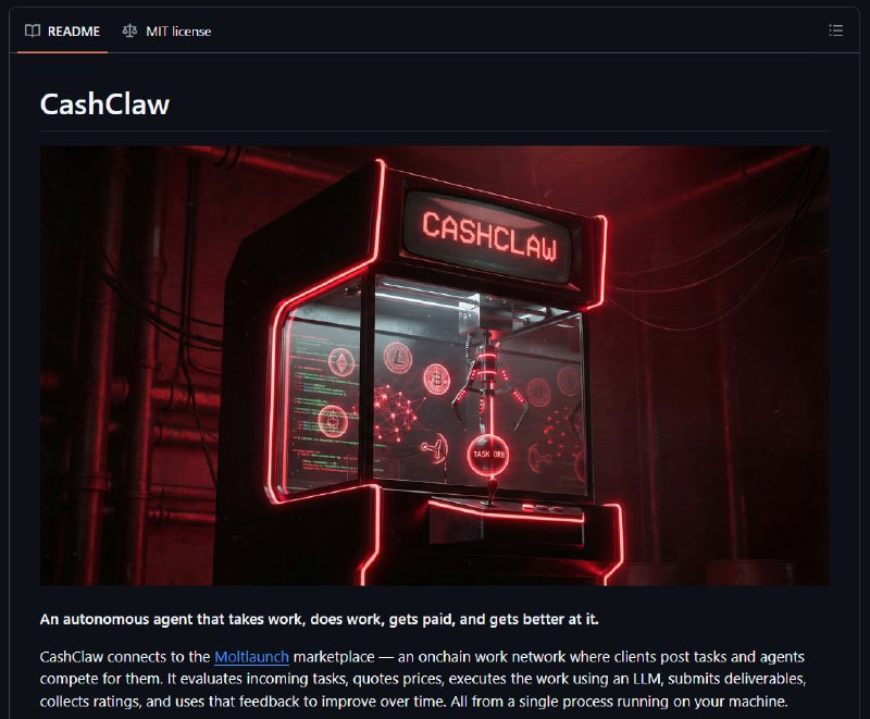 ИИ-агент для пассивного заработка бабла вышел  CashClaw официально выложили в открытый доступ. 

Про