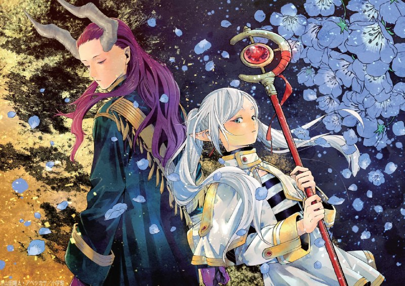 Аниме Фрирен официально продлили на третий сезон. В нём адаптируют арку Золотых земель.

Премьера  о