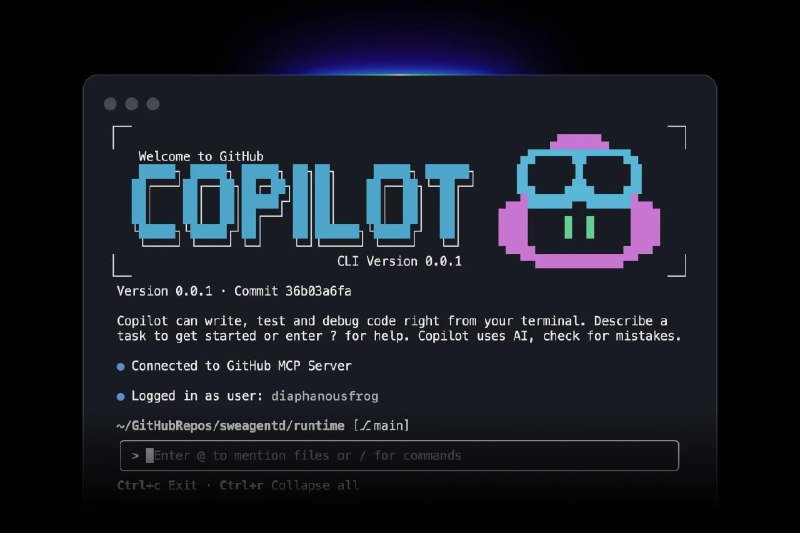 Кстати, в GitHub Copilot появился cli

Событие, которое прошло как-то мимо меня

Отрадно видеть, что