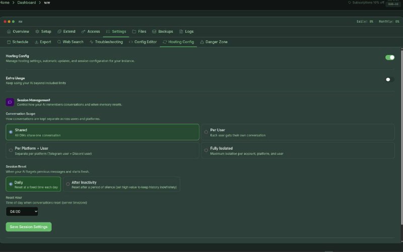 Еще один OpenClaw хостинг

Есть триал 48 часов. Дальше от 19 евро в месяц.

Есть бесплатные модели.