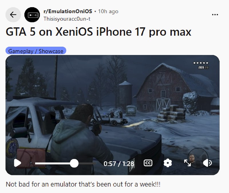 Играем в Xbox 360 на АЙФОНЕ  релизнулся мощнейший эмулятор консоли для iOS. Можно запустить культовы