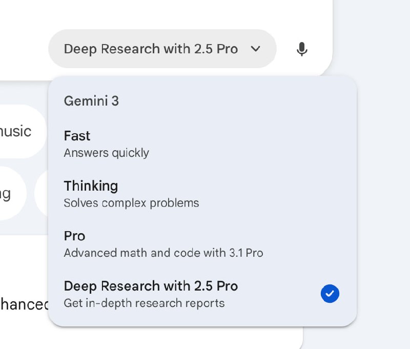 Google вернули… Gemini 2.5 Pro для Deep Research внутри Gemini App
Это лучше всего показывает, на