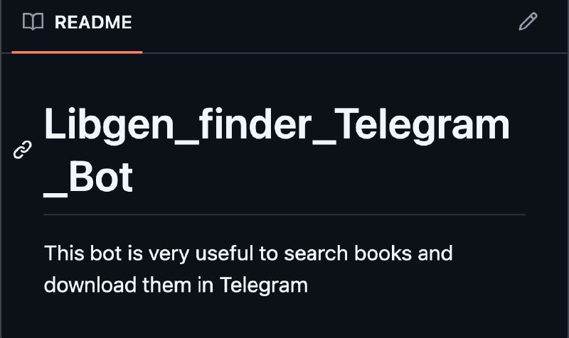 Находим и качаем ЛЮБЫЕ книги через Телеграм  отыскали бота Libgen finder, который напрямую соединяет