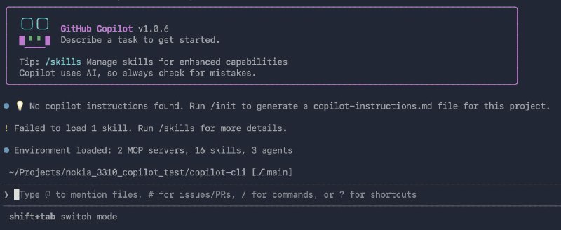 Обновился GitHub Copilot

Список изменений (v1.0.6):

— Модель может динамически обнаруживать и испо