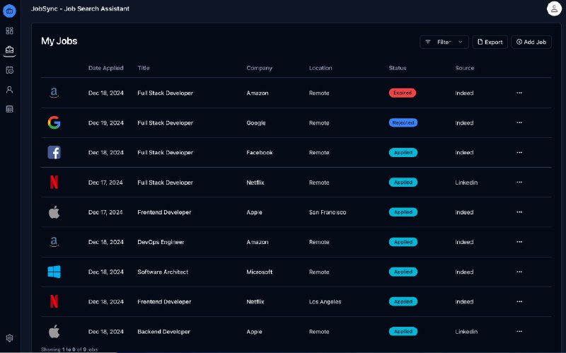 Ищем работу мечты уже в 2026 году  нашли сервис JobSync, который с помощью ИИ мониторит ВСЕ подходящ