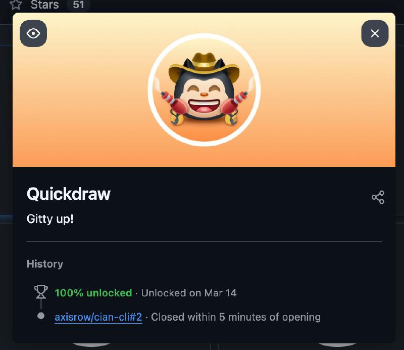Новая ачивка

Оппа!

Closed within 5 minutes of opening

https:github.comusersaxisrowachievementsqui