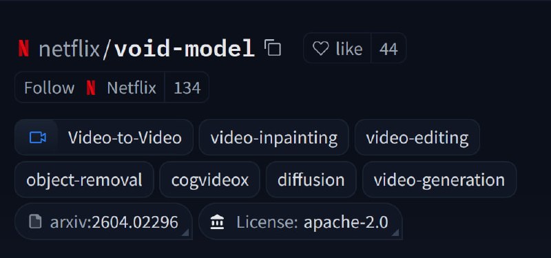 Что: Netflix выкатил свою нейронку и выложил её в открытый доступ! Модель называется VOID и она удал
